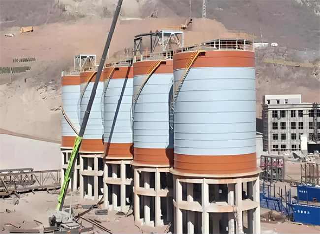 嘉善高架钢板仓